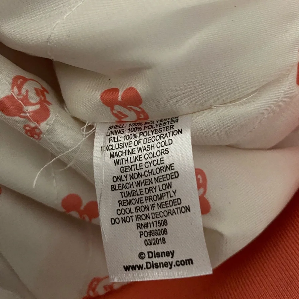 Disney Mickey And Mini Mouse Bomber Jacket Pink XL Girls